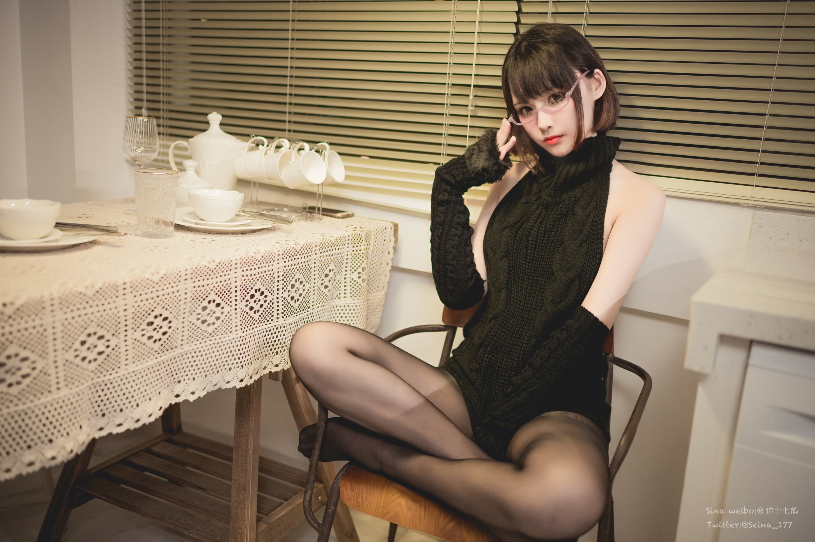 图片[1]-你十七鸽 – NO.004 宿醉毛衣 [41P]-XikXak
